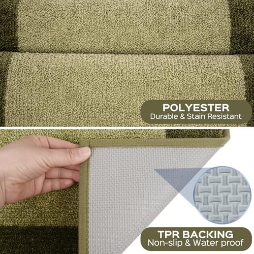 Kitchen Runner Rug 24" x 70" for Hallway, Floor, (Roll Packing) - Image 3