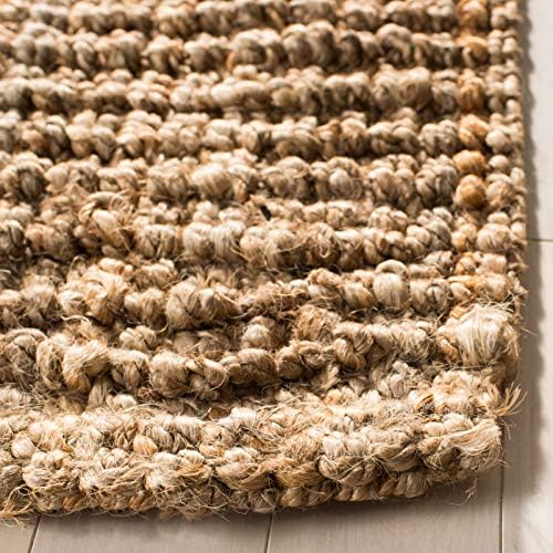 SAFAVIEH Natural Fiber Runner Rug 2x8, Jute Knotted Natural NF447A - Image 6