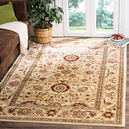 SAFAVIEH Lyndhurst Area Rug 6x8, Ivory & Ivory LNH212L - Image 6