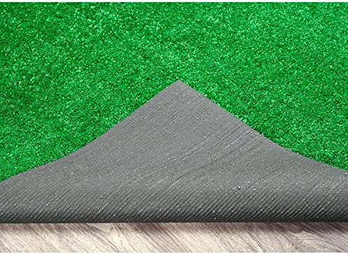 Garland Rug Artificial Grass 4 ft. x 6 ft. Large Indoor/Outdoor Area Rug Green - Image 5