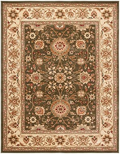 SAFAVIEH Lyndhurst Area Rug 10x14 X-Large, Sage & Ivory LNH212C - Image 3