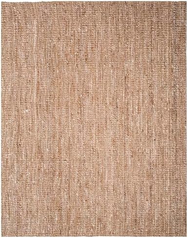 SAFAVIEH Natural Fiber Area Rug 8x10, Jute Knotted Large Natural NF447N - Image 3