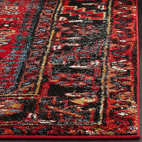 SAFAVIEH Vintage Hamadan Runner Rug 2'3"x22', Red & Multi VTH211A - Image 3