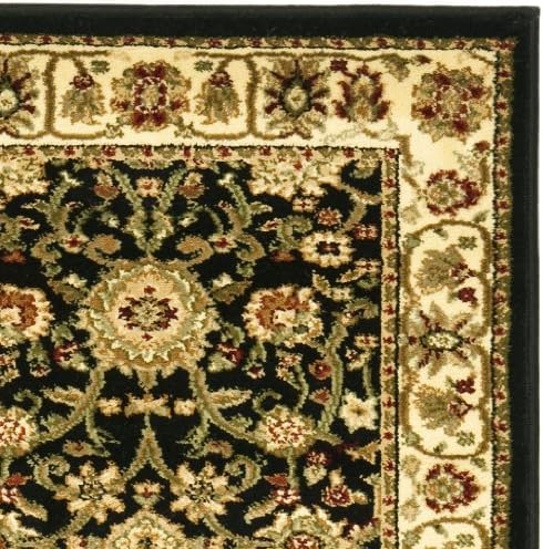 SAFAVIEH Lyndhurst Runner Rug 2'3"x8', Black & Ivory LNH212A - Image 5