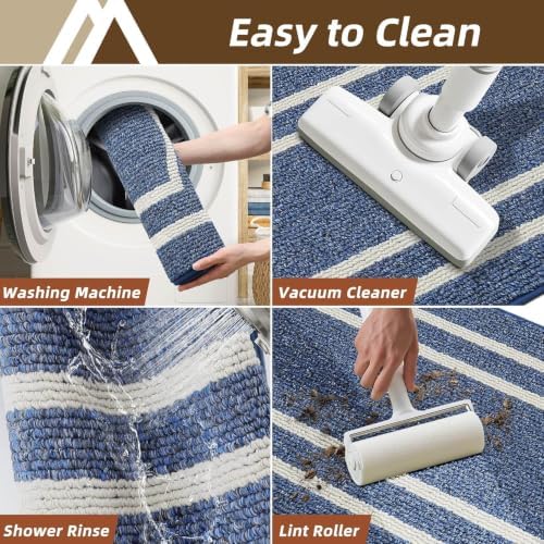 COSY HOMEER Long Kitchen Floor Mats and Rugs Non Slip Washable,24"x59" - Image 6