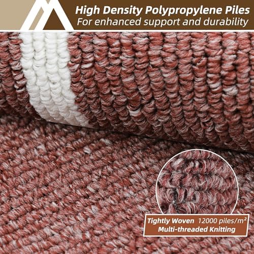 COSY HOMEER Kitchen Rugs Sets of 2 Non-Slip Washable,20"x30"+20"x48" - Image 2