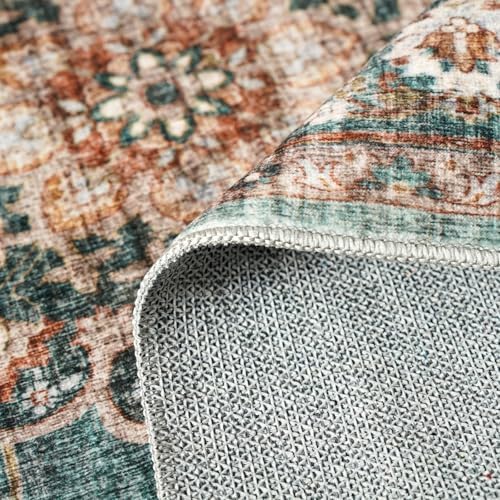 TOPRUUG Washable Oriental 12x18 Area Rug: Extra Large Rugs for Living Room - Image 6