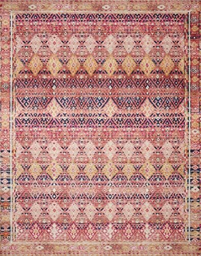 Loloi Layla Magenta/Multi 2'-6" x 12'-0" Runner Rug - Image 3
