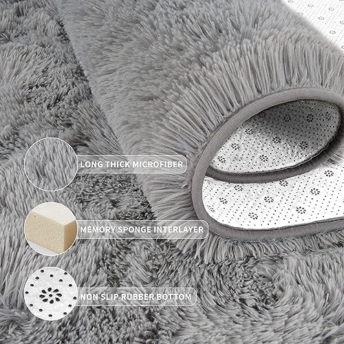 Tepook Super Soft Fluffy Rugs for Living Room, Area Rugs 8x10 for Bedroom - Image 5