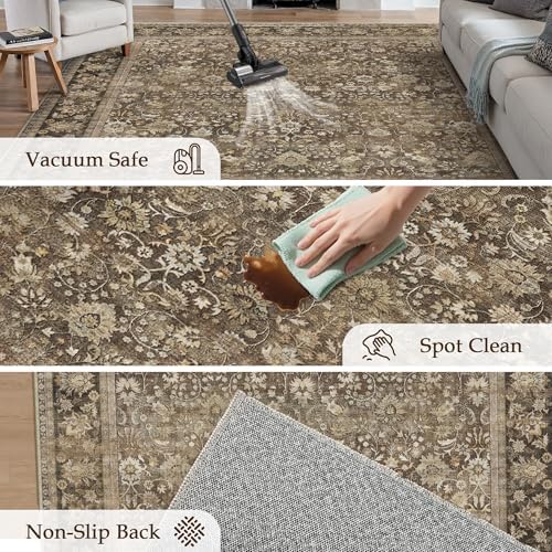 HUGEAR 2x6 Washable Runner Rug for Hallway - Image 5