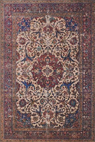 Loloi Loren Sand/Multi 7'-6" x 9'-6" Area Rug by Unknown