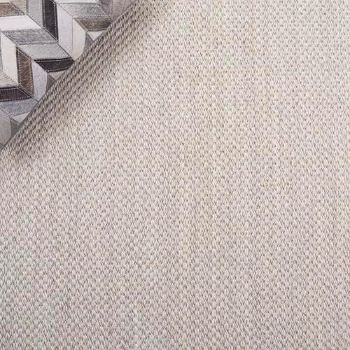 SAFAVIEH Natural Fiber Runner Rug 2'6"x14' Textured, Marble & Khaki NF143E - Image 4