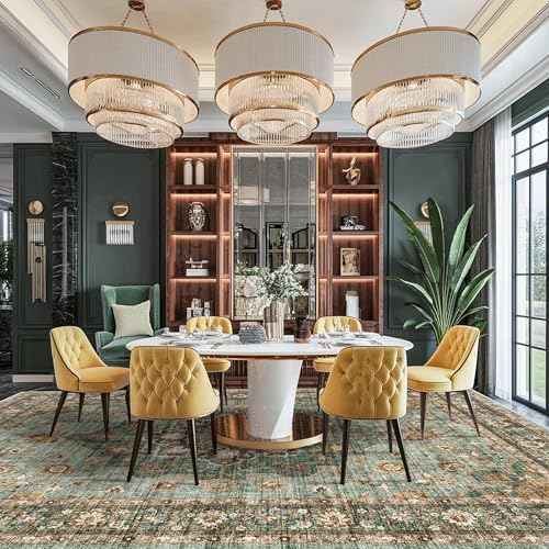 TOPRUUG Washable Oriental 12x18 Area Rug: Extra Large Rugs for Living Room - Image 2