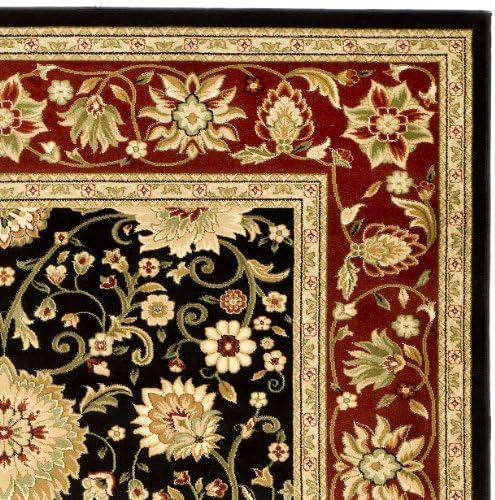 SAFAVIEH Lyndhurst Area Rug 8x11, Black & Red LNH212G - Image 6