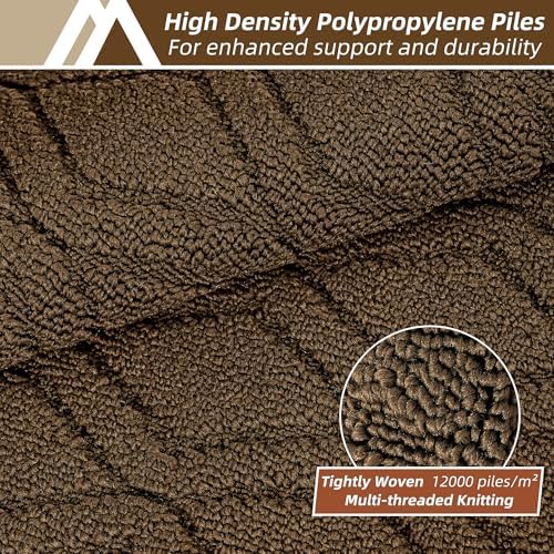 COSY HOMEER Kitchen Rugs Sets of 2 Non-Slip Washable,60x24Inch/35X24Inch - Image 3