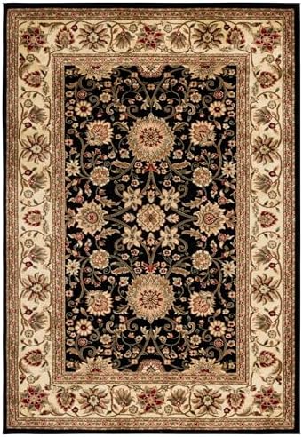 SAFAVIEH Lyndhurst Area Rug 6x8, Black & Ivory LNH212A - Image 2