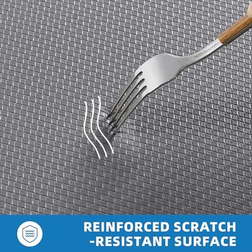 Kitchen Mats for Floor, [2PCS] Anti-Fatigue Kitchen Rugs, Grey - Image 6