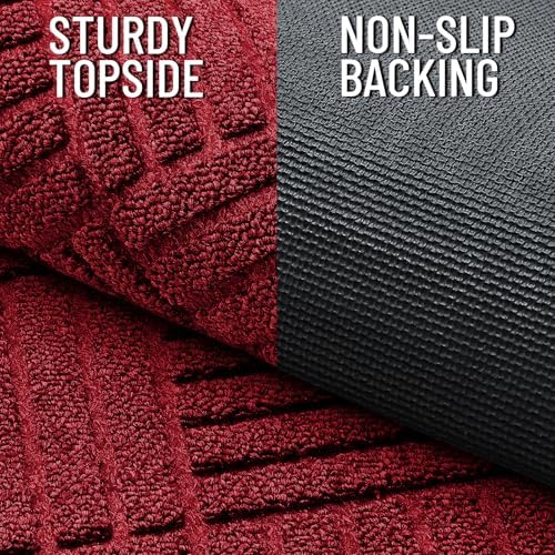 OLANLY Front Door Mat Outside Entrance 35x23, Waterproof Heavy-Duty Doormat - Image 4