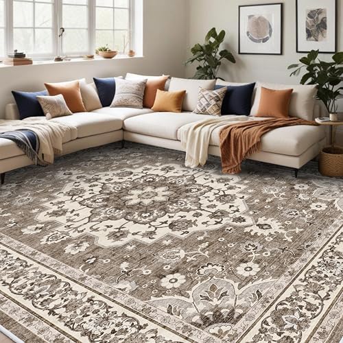 TOPRUUG Washable 12x18 Area Rug: Extra Large Soft Rugs for Living Room - Image 4