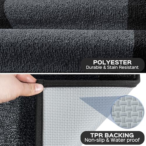 Kitchen Rugs Set (24" x 36"+ 24" x 60"), Runner Rug Roll Packing - Image 3