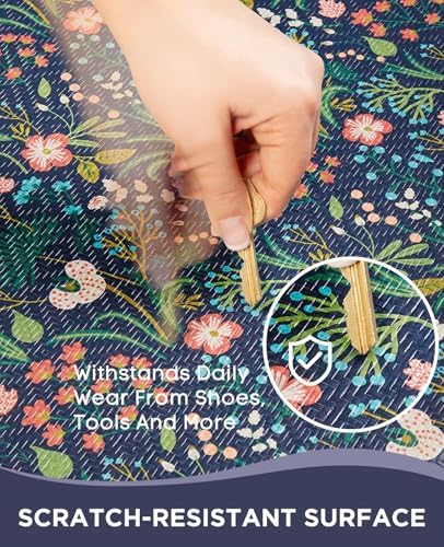 Ophanie Kitchen Mats for Floor,3/4 inch Thick,20x48 Anti Fatigue Cushioned Mat,Kitchen Rugs,Waterproof,Comfort Ergonomic Standing Mat for Office,Home,Sink with 99+ Pairs of Anti-Slip Bottom Ridges - Image 4