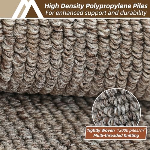 COSY HOMEER Kitchen Rugs Sets of 2 Non-Slip Washable,24"x35"+24"x60" - Image 3