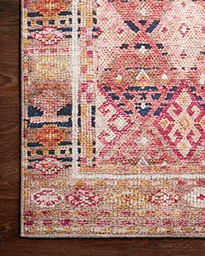 Loloi Layla Magenta/Multi 2'-0" x 5'-0" Accent Rug - Image 6