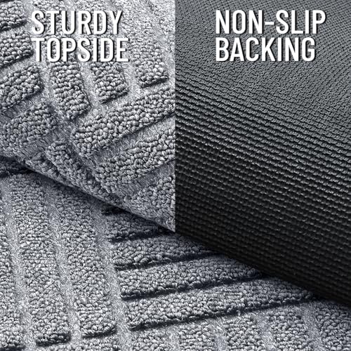 OLANLY Front Door Mat Outside Entrance 35x23, Waterproof Heavy-Duty Doormat - Image 4