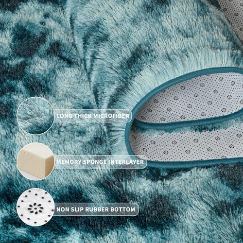 Tepook Soft Fluffy Rugs for Bedroom, 4x6 Area Rug for Living Room - Image 5