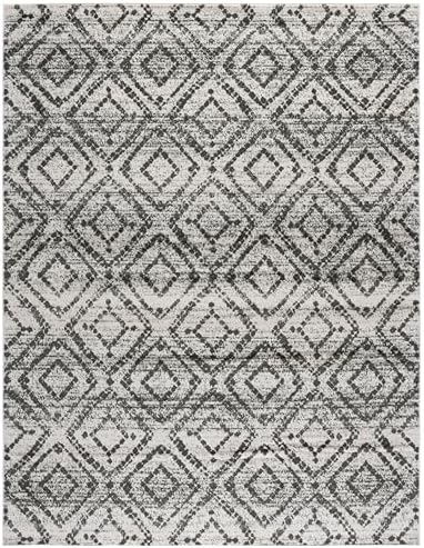 SAFAVIEH Area Rug 8x10 - Adirondack Collection - Large - Ivory & Dark Green, Geometric Trellis Pattern, Non-Shedding & Easy Cleaning, Ideal for Living Room, Bedroom, Office, Dining Space (ADR131W) - Image 2