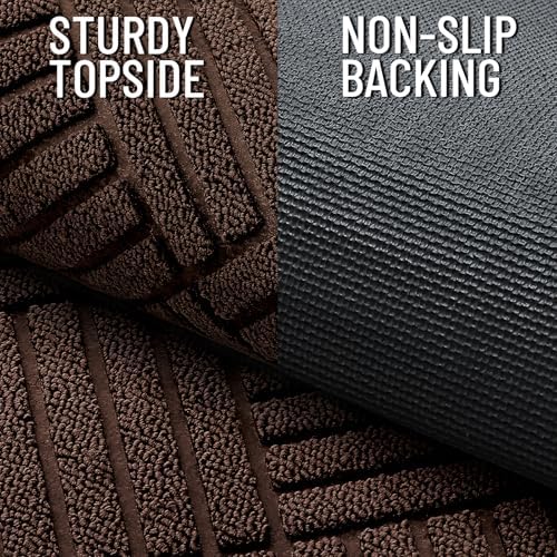 OLANLY Front Door Mat Outside Entrance 59x23, Waterproof Heavy-Duty Doormat - Image 4