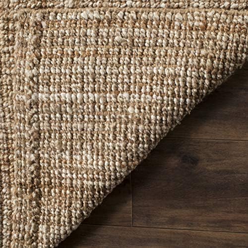 SAFAVIEH Natural Fiber Runner Rug 2'6"x20', Jute Knotted Natural NF447N - Image 4