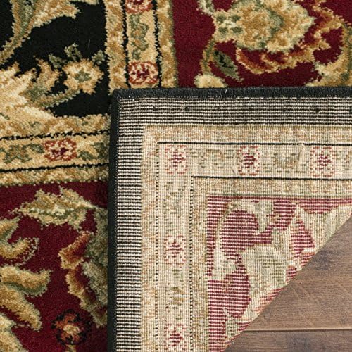 SAFAVIEH Lyndhurst Area Rug 6x8, Black & Red LNH212G - Image 6