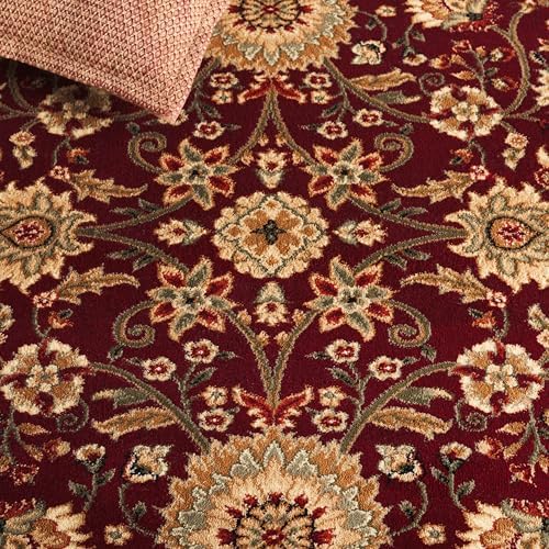 SAFAVIEH Lyndhurst Area Rug 6x8, Red & Ivory LNH212F - Image 4