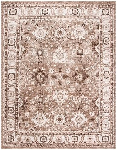 SAFAVIEH Vintage Hamadan Area Rug 11'x15', Traditional Taupe VTH214T - Image 2