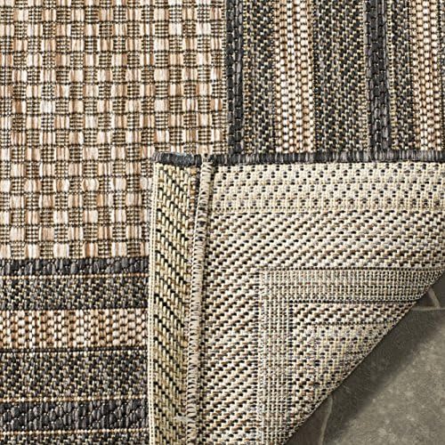 SAFAVIEH Courtyard Outdoor Runner Rug 2'3"x20', Natural CY8475-37312 - Image 5